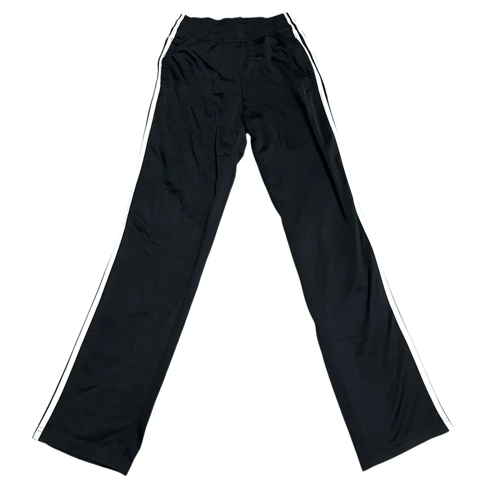 Adidas Essentials 3-Stripes Track‎ Pants Black Men's S Athleisure Gym Blokecore